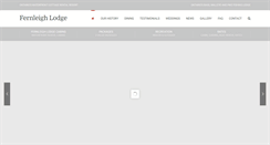 Desktop Screenshot of fernleighlodge.com